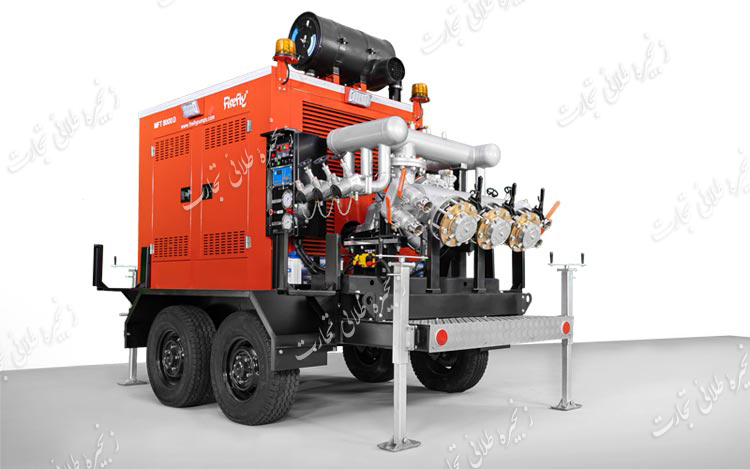 تریلر دیزل پمپ